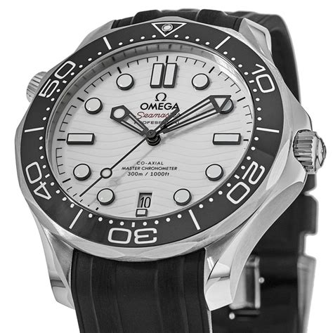 omega seamaster 210.32.42.20.04.001|omega seamaster white dial watch.